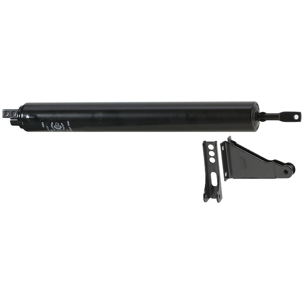 National Hardware National Hardware Posi-Glide Black Steel Air Controlled Screen/Storm Door Closer N181-636 - main